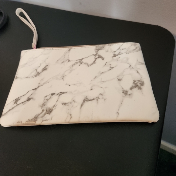 Ipsy Makeup/Cosmetic Bag Marble/Pink - Picture 3 of 8